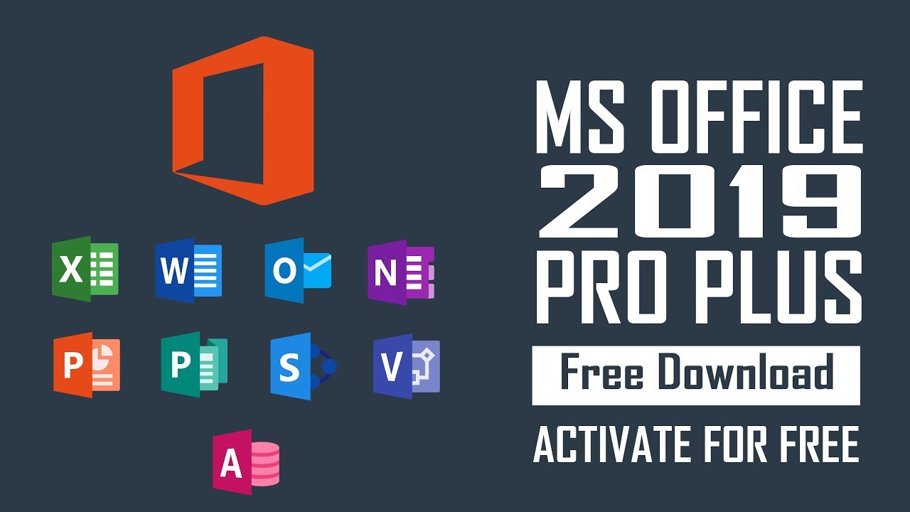 MS Office Pro Plus 2019 Free Download